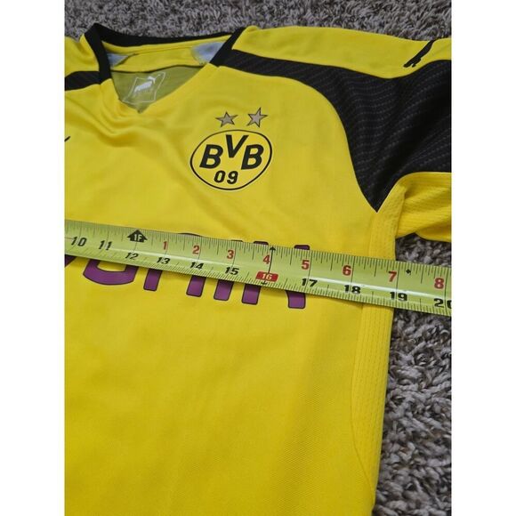 BVB Dortmund 16/17 Sample Jersey Puma M Rare Evonik Kit NWOT DRYCELL Soccercore - Picture 7 of 8
